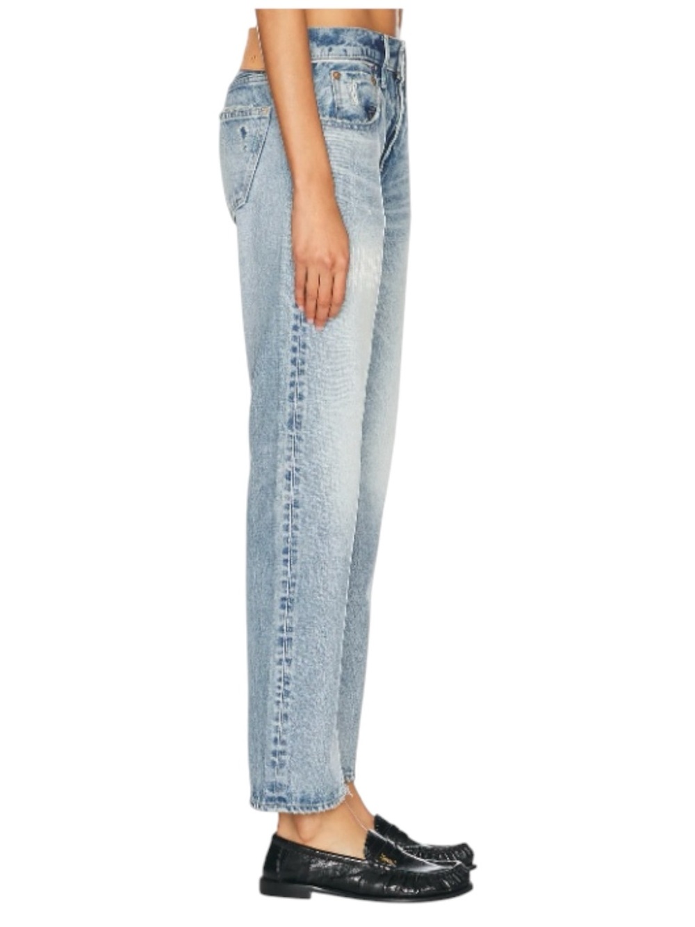 NWT Moussy Vintage Aurantia Straight Jeans Size 27 - Picture 3 of 10